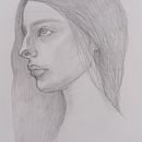 My project for course: Portrait Sketchbooking: Explore the Human Face. Un projet de Esquisse , Dessin, Dessin de portrait, Dessin artistique , et Carnet de croquis de Viktorija Dimeska - 26.07.2024