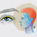 rostro humano ?. Een project van  Schetsen,  Tekening,  Portrettekening,  Artistieke tekening y Sketchbook van Agnes - 29.07.2024
