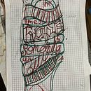 Mi proyecto del curso: Lettering para tatuajes . % jeyson tellez tarafından hazırlanan Kaligrafi, Harfler, Ve Dövme Tasarımı projesi - 07.31.2024