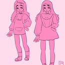 Mi proyecto del curso: Ilustración digital de personajes: conceptualización y color. Traditional illustration, Drawing, Digital Illustration, 3D Character Design, and Color Theor project by javiera_vsalinas2003 - 08.01.2024