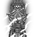 Mi proyecto del curso: Ilustración de tatuajes blackwork desde cero. Ilustração tradicional, Desenho, Ilustração digital, Desenho de tatuagens, e Desenho digital projeto de León Luna - 31.07.2024