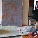Mi proyecto del curso: Retrato realista de mascotas con pintura al óleo. Artes plásticas, Pintura, Pintura a óleo, Ilustração naturalista, Desenho de retrato, e Desenho realista projeto de chriskoch - 02.08.2024