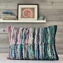 Textured Felt Cushions. Tecido, Design têxtil, e Artesanato projeto de Natasha Smart - 03.08.2024