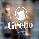 Brand Design with Grids: Grebo, fast food Ein Projekt aus dem Bereich Design, Br, ing und Identität und Logodesign von Robert Krulc - 04.08.2024