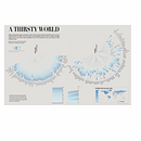 A Thirsty World. Projekt z dziedziny Projektowanie graficzne, Projektowanie informacji, Projektowanie interakt, wne i Infografika użytkownika Kateryna Babenko - 25.07.2024