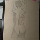 Il mio progetto del corso: Disegno della figura umana in movimento. Artes plásticas, Esboçado, Desenho a lápis, Desenho, e Desenho realista projeto de Riccardo Granata - 07.08.2024