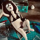 Mein Abschlussprojekt für den Kurs: Einführung in das Puppendesign für Stop-Motion. Een project van Craft, Stop-motion y Art to van monaarte - 07.08.2024