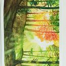 Il mio progetto del corso: Paesaggi incantevoli ad acquerello: dipingi con la luce. Painting, and Watercolor Painting project by Anna Paniccià - 08.07.2024