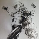 Mi proyecto del curso: Diseño de personajes femeninos para cómics. Character Design, Comic, and Drawing project by juartpeacetetlh - 08.08.2024