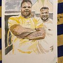 My project for course: Artistic Portrait with Watercolors . Arte plastice, Pictura, Pictură în acuarelă și Desen de portret de Andrew David - 08.08.2024