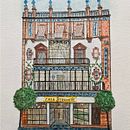 Mi proyecto del curso: Ilustración urbana en acuarela: retrata tu ciudad Ein Projekt aus dem Bereich Malerei, Zeichnung, Aquarellmalerei und Architektonische Illustration von alvaromonguia - 08.08.2024
