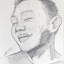 Mi proyecto del curso: Cuaderno de retratos a línea con grafito. Fine Arts, Sketching, Drawing, Portrait Drawing, and Sketchbook project by Iulia Bianca Andreica - 08.09.2024