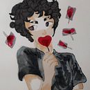 Mi proyecto del curso: Ilustración con marcadores: encuentra tu estilo. . Un progetto di Illustrazione tradizionale, Pittura, Fumetto e Teoria del colore di Enrique - 11.08.2024