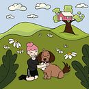 Mein Abschlussprojekt für den Kurs: Schöpfung von Figuren für Kindergeschichten mit Procreate. Traditional illustration, Character Design, Digital Illustration, Children's Illustration, and Digital Drawing project by Jennifer Reich - 08.11.2024