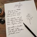 Meu projeto do curso: Caligrafia inglesa do A ao Z. Un progetto di Calligrafia di Thata OC - 11.08.2024