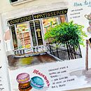 Il mio progetto del corso: Illustrazione urbana ad acquerello: dipingi la tua città Ein Projekt aus dem Bereich Malerei, Zeichnung, Aquarellmalerei und Architektonische Illustration von Monica Palmas - 11.08.2024