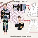 Mi proyecto del curso: Artbook de moda: crea figurines en Adobe Illustrator por Darwin Fernando Gonzaga. Un proyecto de Ilustración tradicional, Diseño gráfico, Ilustración vectorial, Diseño de moda, Ilustración digital e Ilustración de moda					 de Darwin Gonzaga - 11.08.2024
