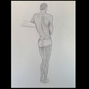 Meu projeto do curso: Desenho do corpo humano em movimento. Artes plásticas, Esboçado, Desenho a lápis, Desenho, e Desenho realista projeto de Emanuel de Carvalho - 12.08.2024