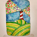 My project for course: Watercolor Techniques for Dreamlike Illustrations. Un progetto di Illustrazione tradizionale, Disegno, Pittura ad acquerello e Illustrazione editoriale di Lourdes Ramírez Fuentes - 12.08.2024