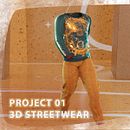 Mi proyecto del curso: Diseño de moda digital streetwear con CLO 3D y Cinema 4D. Un proyecto de Animación, Animación de personajes, Animación 3D, Diseño de moda y Modelado 3D de Darwin Gonzaga - 31.08.2024