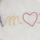 A.m.o.r.. Embroider, and Textile Design project by Celia del Pilar - 08.14.2024