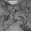 Mi proyecto del curso: Fundamentos del dibujo de personas a partir de la imaginación. Un proyecto de Ilustración tradicional, Bellas Artes, Bocetado, Dibujo a lápiz, Dibujo, Dibujo artístico y Dibujo anatómico de pandrei207 - 14.08.2024