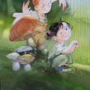 Los niños. . Een project van 2D-animatie,  Tekening, Digitale illustratie y  Concept art van Oliver Paz Perez - 14.08.2024