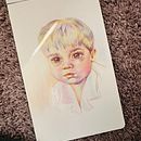 Mi proyecto del curso: Dibujo de retratos llamativos con lápices de colores. Een project van  Tekening,  Portrettekening, Sketchbook y Tekenen met kleurpotloden van Estefanía Astudillo Briceño - 14.08.2024