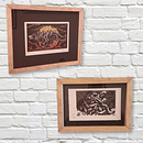 Mi proyecto del curso: Iniciación al enmarcado. Un projet de Artisanat, Design d'intérieur, Décoration, DIY , et Menuiserie de Toño Ortiz - 15.08.2024