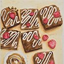 My project for course:  Flavorful Food Illustration with Watercolor. Un progetto di Illustrazione tradizionale, Belle arti, Pittura e Pittura ad acquerello di Emilie Jeanmougin - 15.08.2024