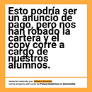 Mi proyecto del curso: Copywriting para copywriters. Advertising, Cop, writing, Stor, telling, and Communication project by Rebeca Gonzalo López - 08.16.2024