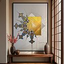Il mio progetto del corso: Introduzione all'arte islamica: crea pattern biomorfici. Projekt z dziedziny  Malarstwo, Pattern design,  R, sunek, Malowanie akwarelą,  R i sunek atramentem użytkownika Nicoletta Villa - 16.08.2024