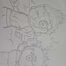 Toudou e Itadori. Un proyecto de Cómic, Dibujo a lápiz, Dibujo e Ilustración infantil de Daniel Diaz Diaz - 17.08.2024