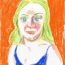 My project for course: Expressive Figure Drawing: Explore Lines, Shapes and Colors. Un proyecto de Bellas Artes, Dibujo a lápiz, Dibujo, Dibujo de Retrato, Dibujo realista, Dibujo anatómico y Pintura gouache de Kurt Lee - 17.08.2024