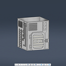 Bunker 3D Vase. 3D, Industrial Design, Product Design, 3D Modeling, and 3D Design project by Valentino Albanese - 08.18.2024