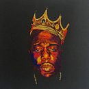Biggie, Embroidery on Canvas. Projekt z dziedziny  Haft,  Sztuki piękne, Craft i  Tkactwo użytkownika chiara_gasparetto - 18.08.2024