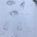 Mi proyecto del curso: Sketchbook de retrato: explora el rostro humano. Un projet de Esquisse , Dessin, Dessin de portrait, Dessin artistique , et Carnet de croquis de Angela González - 18.08.2024