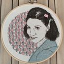Mi proyecto del curso: Creación de retratos bordados Ein Projekt aus dem Bereich Stickerei und Textildesign von Pompon Panache - 20.08.2023