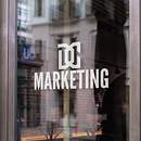 Logo and Branding Example - DC Marketing. Un projet de Création de logos, Br, ing et identité , et Design  de Matthew Spach - 18.08.2024