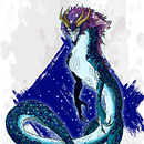 Fyrvax, o escama noturna.... Un proyecto de Diseño de personajes e Ilustración digital de Gustavo S. Souza - 17.08.2024