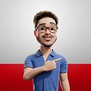 Bravo Bot. 3D, 3D Animation, 3D Modeling, 3D Character Design, 3D Design, Concept Art, and Character Design project by Herryson Oliveira - 08.19.2024