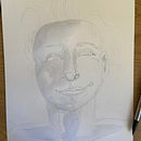 Mi proyecto del curso: Retrato ilustrado en acuarela. Projekt z dziedziny Trad, c, jna ilustracja,  Sztuki piękne,  Malarstwo,  R, sunek, Malowanie akwarelą, Portret,  R, sunek art, st i czn użytkownika Stephanie Elliott - 19.08.2024