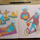 Meu projeto do curso: Criação de personagens a partir de desenhos de observação. Traditional illustration, Character Design, Drawing, and Sketchbook project by Ingrid Arend - 08.19.2024