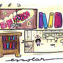Mi proyecto del curso: Humor gráfico: danos la tira nuestra de cada día. Ilustração tradicional, Comic, Desenho a lápis, Desenho, e Narrativa projeto de Crispina Millon - 20.08.2024