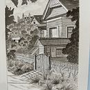 Mon projet du cours : Illustration urbaine avec techniques d'encrage. Esboçado, Desenho, Ilustração arquitetônica, Sketchbook e Ilustração com tinta projeto de Danielle - 19.08.2024