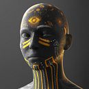 Mi proyecto del curso: Animación de retratos abstractos con Cinema 4D. Un proyecto de 3D, Animación, Animación 3D y Modelado 3D de Diego Sanchez - 20.08.2024