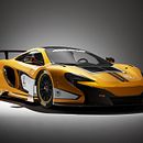 McLaren 650S GT3 Tutorial ( Modeling, Texturing, Lighting ). 3D, Design de automóveis, e Design de apresentação projeto de Milad Kambari - 22.08.2024