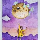 Ilustración acuarela onirica. Un progetto di Illustrazione tradizionale di carolggenicio - 24.08.2024