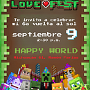 cumpleaños de mi hijo. Design, Poster Design, and DIY project by Michele Ascencio - 08.17.2024