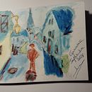 Mi proyecto del curso: Sketching de viajes en acuarela: captura el mundo que te rodea Ein Projekt aus dem Bereich Traditionelle Illustration, Malerei, Skizzenentwurf, Zeichnung, Aquarellmalerei, Architektonische Illustration und Sketchbook von Juan Antonio Barbolla García - 25.08.2024